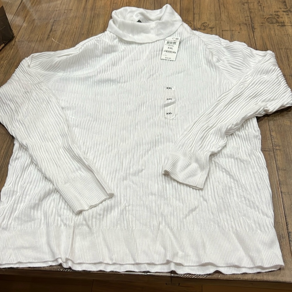 NWT Mens White INC Concepts Comfy Top - Picture 1 of 7